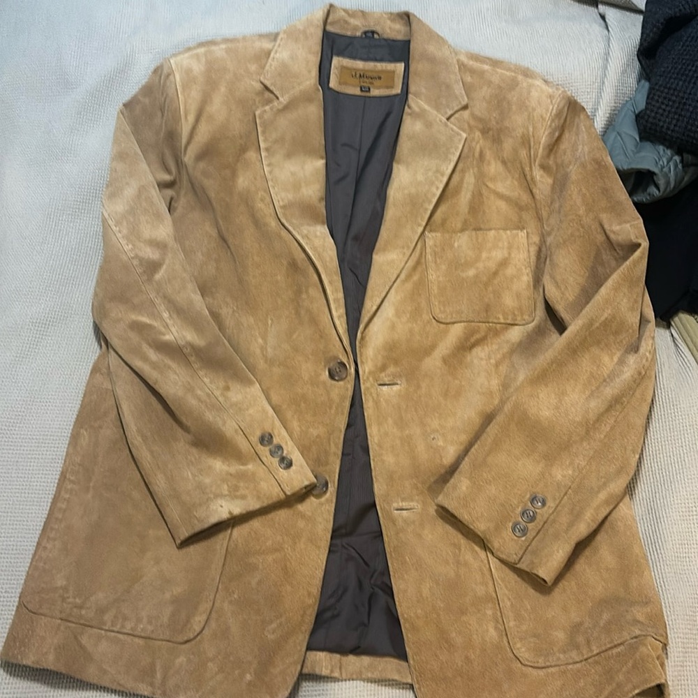 J.Madison genuine Suede Sport Coat 42R